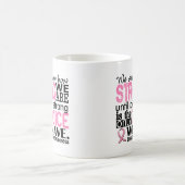 Mug Cancer du sein comme nous forts sommes (Centre)