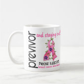 Mug Cancer du sein de Previvor 9 (Gauche)