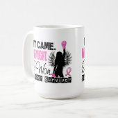 Mug Cancer du sein du survivant 22 (Devant gauche)