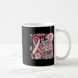 Mug Cancer Du Sein Femmes Halloween En Octobre Nous Po