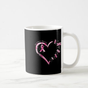 Mug Cancer du sein Lutte contre les libellules du coeu