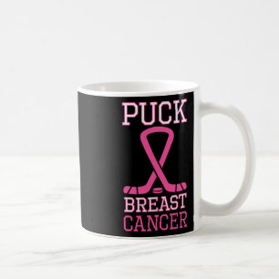 Mug Cancer du sein Pink Ribbon Ice Hockey journée du c