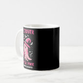 Mug Cancer du sein sorcière fantôme Octobre Pink Aware (Devant gauche)