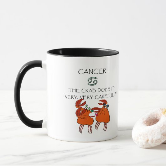 Mug Cancer La Musique Du Crabe (Avec donut)