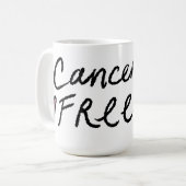 Mug Cancer libre (Devant gauche)