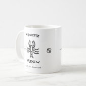 Mug Cancer personnalisé (Devant gauche)