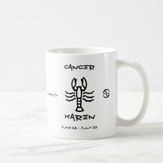 Mug Cancer personnalisé (Droite)