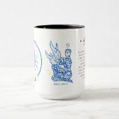 Mug Cancer personnalisé Zodiac 15 oz (Centre)