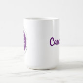 Mug Cancer pourpre Zodiac Star Signal Personnalité Tra (Centre)