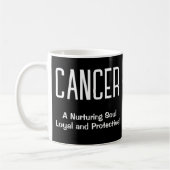 Mug Cancer Star Signal de Zodiac Astrologie Cadeau (Gauche)