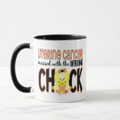 Mug Cancer utérin sali avec le poussin faux (Gauche)