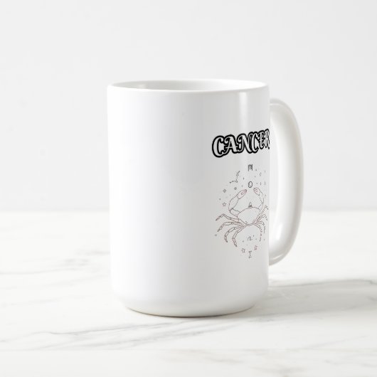 Mug cancer zodiac (Devant droit)