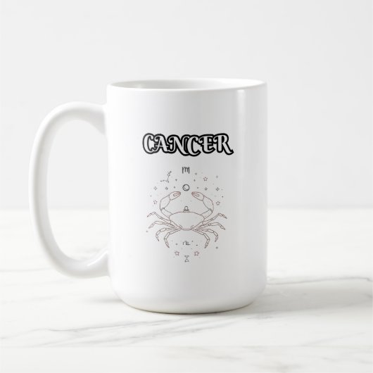 Mug cancer zodiac (Gauche)