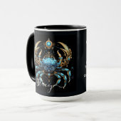 Mug Cancer Zodiac Art for June 21–July 22 (Devant gauche)