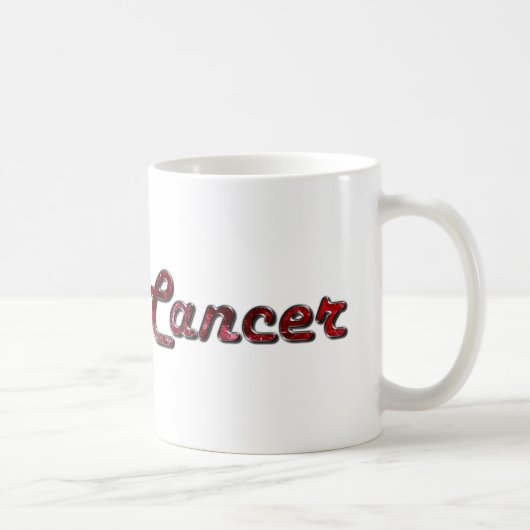 Mug Cancer Zodiac in Ruby Gemstone (Droite)