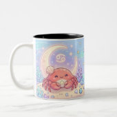 Mug Cancer Zodiaque Personnalisé Mignon (Gauche)