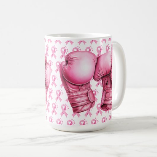 MUG CANCERSUPPORT ET SENSIBILISATION DU SEIN (Devant droit)