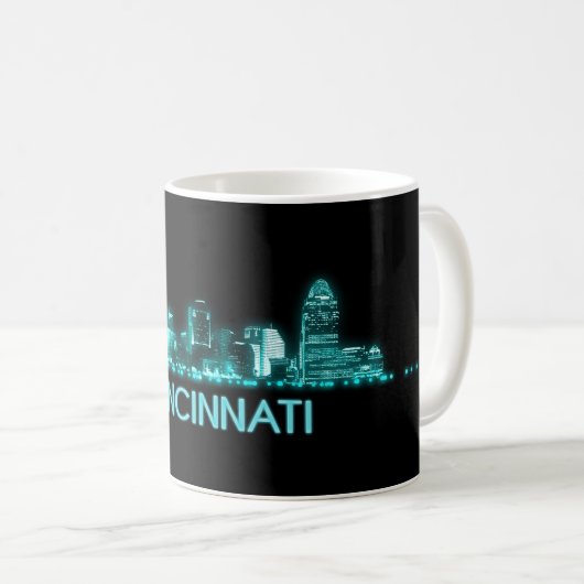 Mug Cancinnati Skyline (Devant droit)