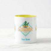 Mug Cancun Mexique Dancing Cactus Tequila Vintage (Centre)