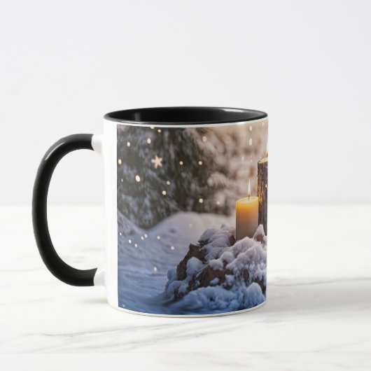 Mug Candles in the Snow Mystical Holiday Coffee (Gauche)