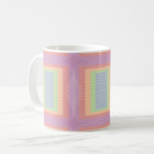 Mug Candy Cake Pastel Bloc de couleur (Devant gauche)