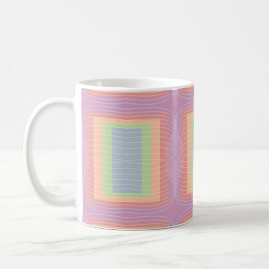 Mug Candy Cake Pastel Bloc de couleur (Gauche)