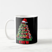 Mug Candy Cane Crew Christmas Funny Xmas Matching Fami (Gauche)