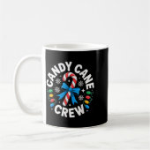 Mug Candy Cane Crew Funny Christmas Candy Lover X-mas  (Gauche)