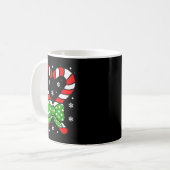 Mug Candy Cane Heart Coquette Bow Christmas Toddler Ki (Devant gauche)
