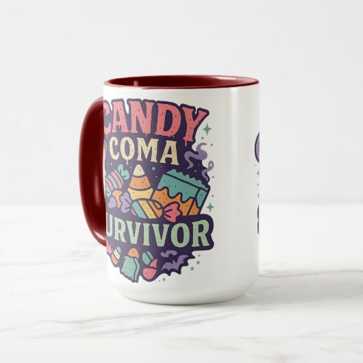 Mug Candy Coma Survivor | Halloween (Devant gauche)