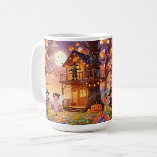 Mug Candy Cottage Halloween (Devant gauche)