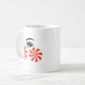 Mug Candy Eye Drôle pour Femmes (Devant gauche)