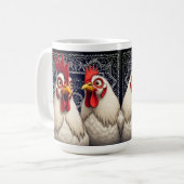 Mug "Candy & Joe White Leghorn" B (Devant gauche)