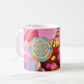 Mug Candy Land Imaginaire Cupcakes & Sweet Candy Custo (Devant gauche)