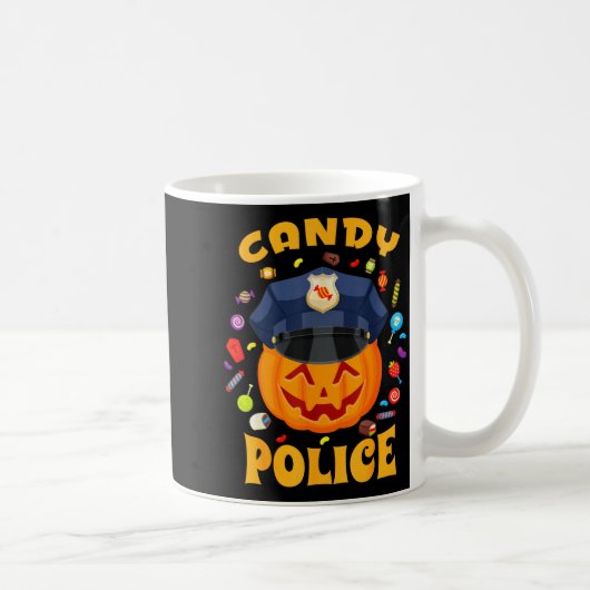 Mug Candy Lice Halloween Party Costume Security Funny (Droite)