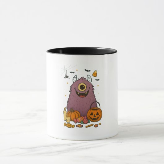 Mug Candy Monster Bash – Cute Halloween Design (Centre)