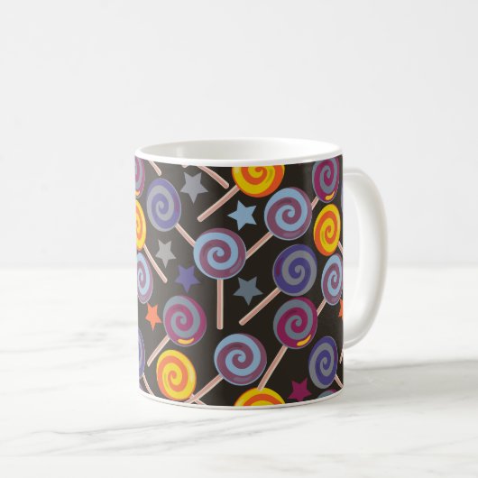 Mug Candy pattern | Lollies 1lipop (Devant droit)
