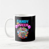 Mug Candy Queen Shirt Funny Lollip Candy Lover Humor (Gauche)