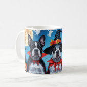 Mug Cane Corso Chiens Citrouille Halloween Funny (Devant gauche)