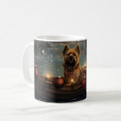 Mug Cane Corso Noël Festive Voyage (Devant gauche)