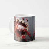 Mug Caneca 3D Flamingo (Devant gauche)