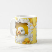 Mug Caneca 3D Pato (Devant gauche)