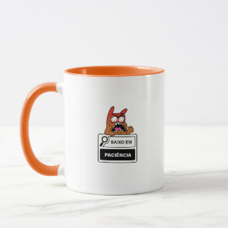 Mug Caneca - Baixo em Paciência