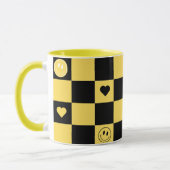 Mug Caneca black and yellow (Gauche)