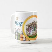Mug Caneca Branca Clássica - Edição Natal (Devant gauche)