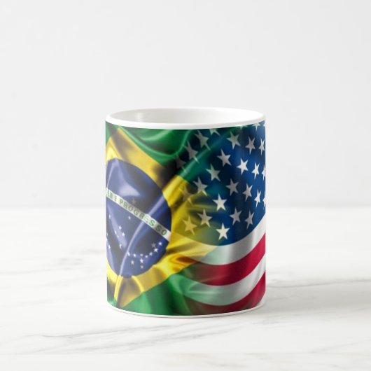 Mug Caneca brasil e U.S.A 325 ml (Centre)