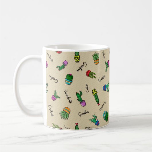 Mug Caneca Cactus (Gauche)