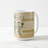 Mug Caneca Cangaceiros de Metal (Devant droit)