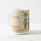 Mug Caneca Cangaceiros de Metal (Devant gauche)