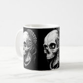 Mug Caneca caveira (Devant gauche)